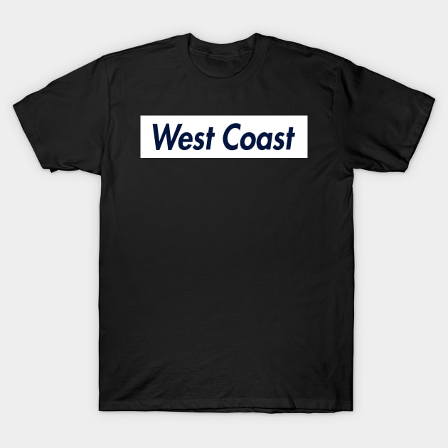 SUPER LOGO WEST COAST T-Shirt by LAVA-ROMA-NOVA